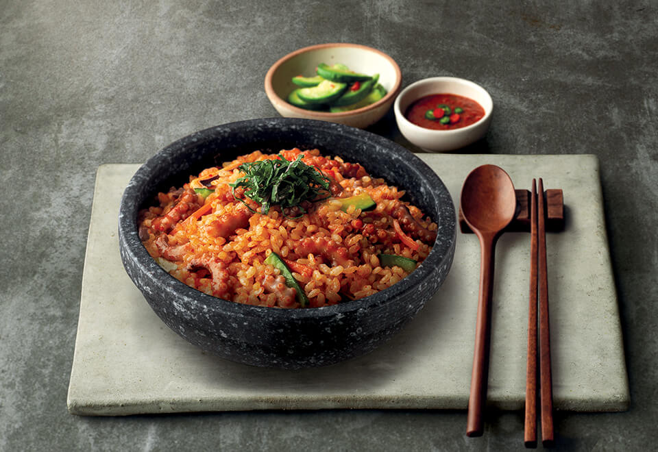 낙지 비빔밥 이미지